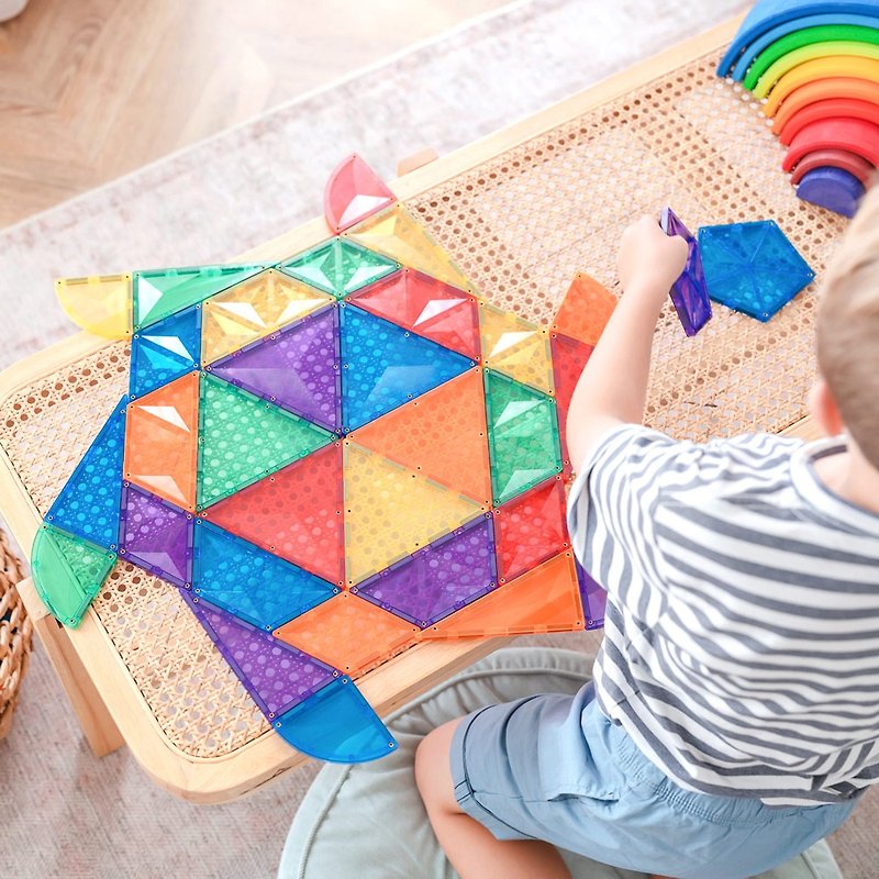 澳洲Connetix彩虹磁力積木-形狀擴充組(36pc) - 嬰幼兒玩具/毛公仔 - 塑膠 