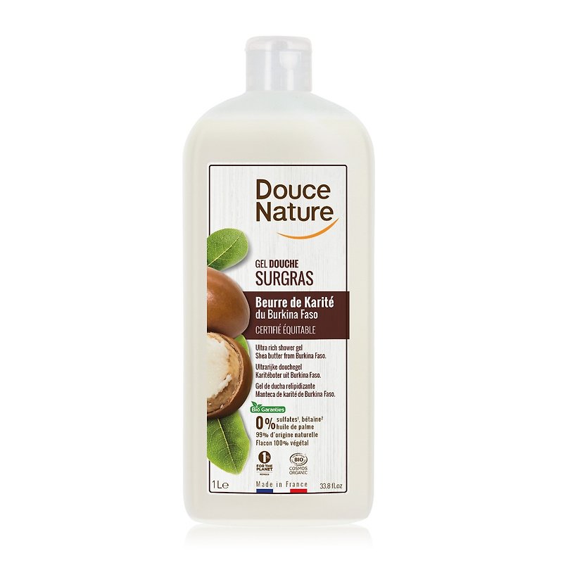 Douce Nature's Shea Butter Body Wash 1L - ครีมอาบน้ำ - วัสดุอื่นๆ 