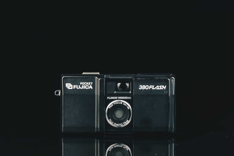 FUJICA POCKET 380 FLASH #9043 #110底片相機 - 相機/拍立得/底片相機 - 其他金屬 黑色