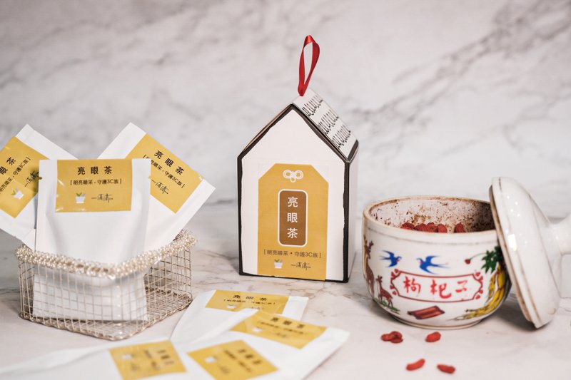 【一滴滴】菊花亮眼茶 (10包入) - 養生/保健食品/飲品 - 新鮮食材 咖啡色