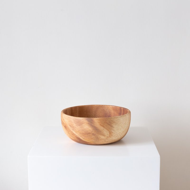 Japanese Acacia Wooden Bowl - ถ้วยชาม - ไม้ 