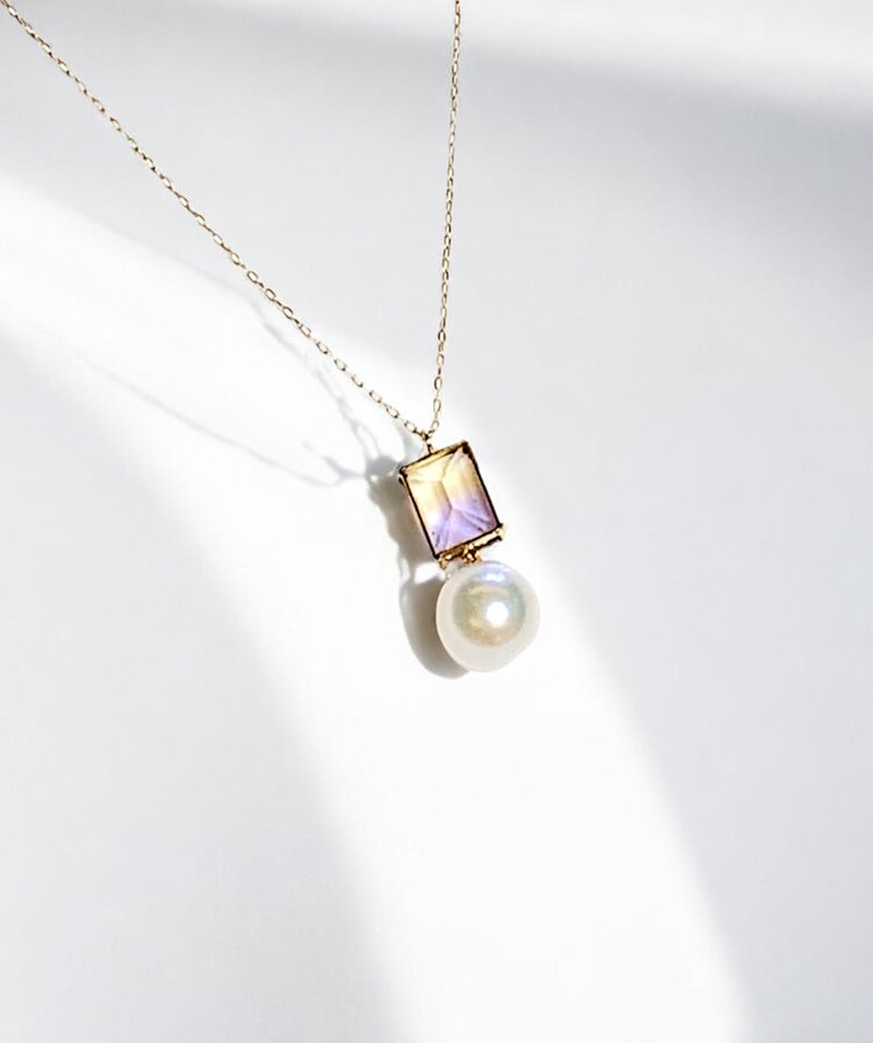 18K 日本Akoya珍珠墜鍊 Akoya Pearl Necklace - 項鍊 - 珍珠 