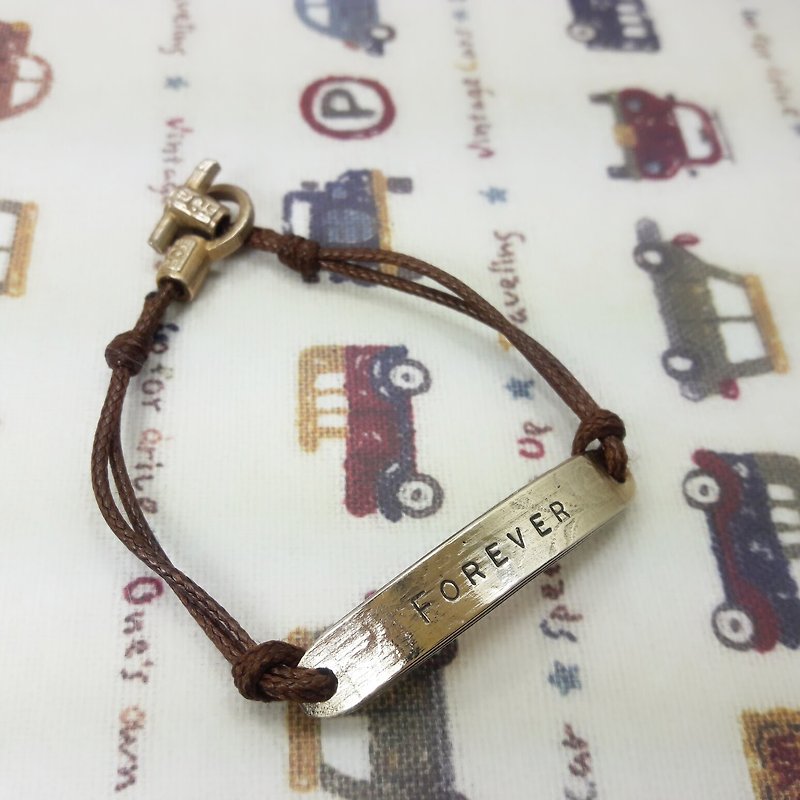 Section A5: Personalized trinkets and pure copper bracelets with customized DIY - Bracelets - Copper & Brass Gold