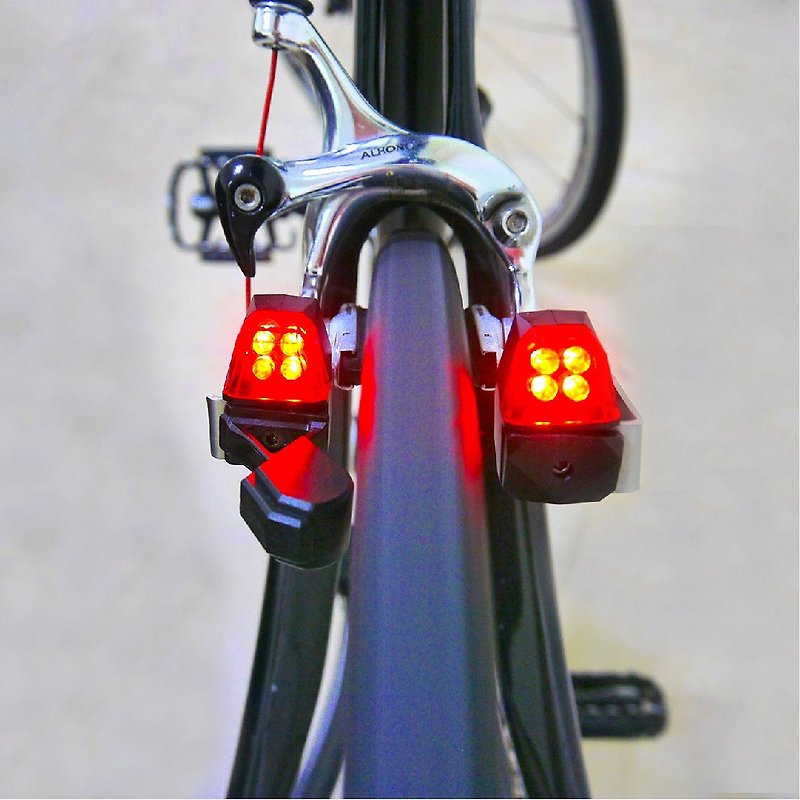 Xbat-D + V Bicycle lights "Kinetic hunting - free battery from power generation bike lights" - จักรยาน - พลาสติก 