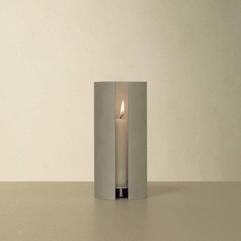 003 Candle Holder - 香氛蠟燭/燭台 - 不鏽鋼 銀色