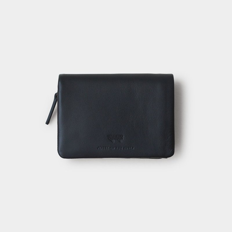 pinsel wallet : black - Wallets - Genuine Leather Black