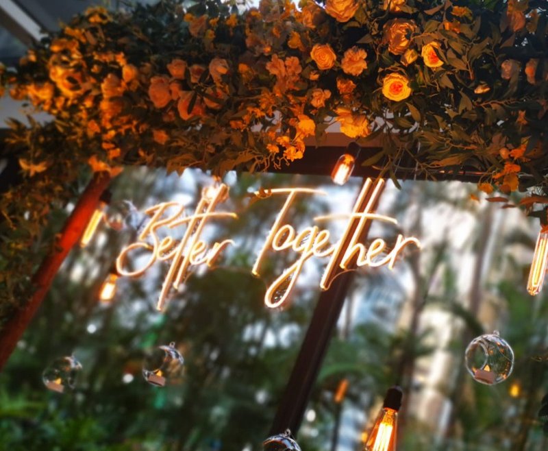 Better Together丨LED霓虹燈丨LED0003 - 燈具/燈飾 - 壓克力 卡其色