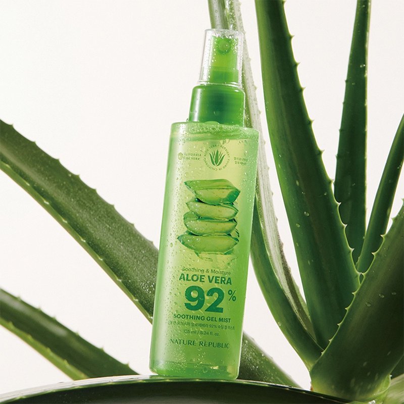 Nature Republic 超舒緩保濕蘆薈噴霧 92% 保濕舒緩噴霧 - 化妝水/保濕 - 其他材質 