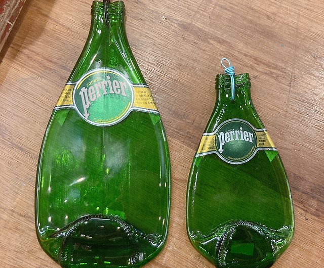 Perrier沛綠雅氣泡水原瓶掛件吊飾 設計館flat Wine Bottle Art 瓶瓶禮 吊飾 Pinkoi