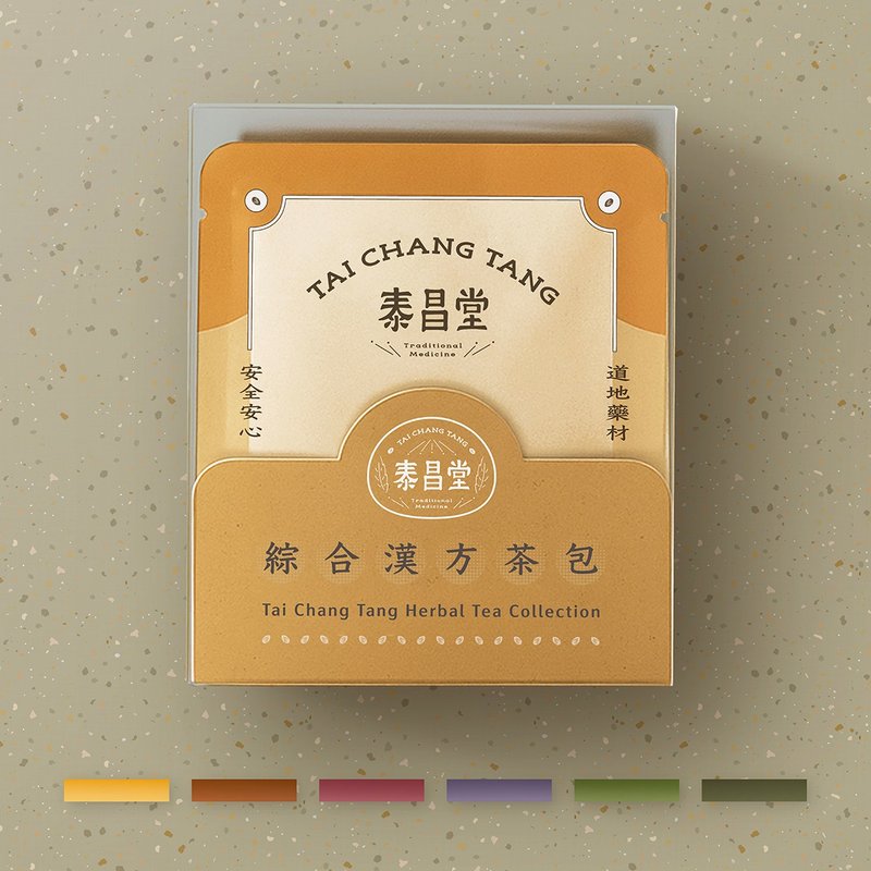 泰昌堂綜合漢方茶包 | 菊花/人參/洛神/薰衣/輕檸/潤菓 6款各1入 - 茶葉/茶包/水果茶 - 新鮮食材 