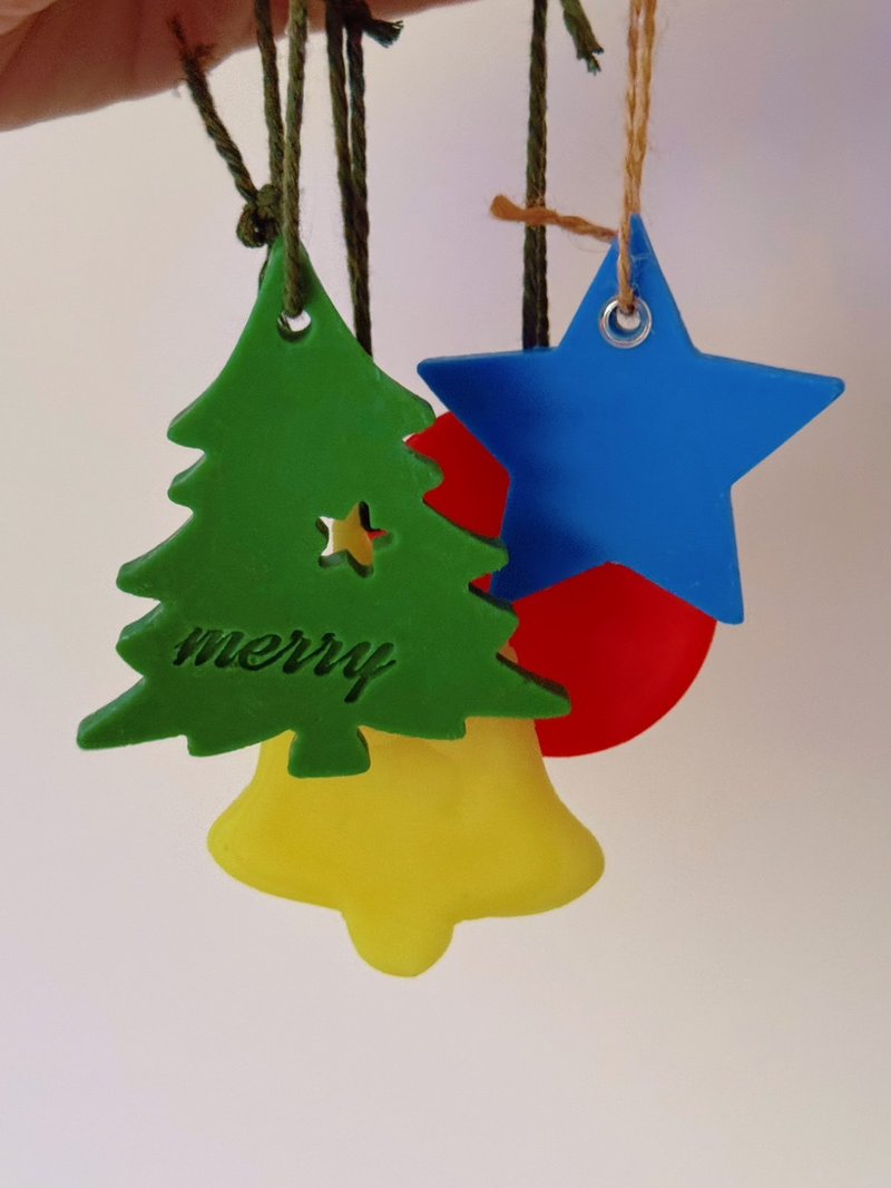 聖誕香氛蠟片 手作課程 大稻埕調香 - 蠟燭/香氛/調香 - 精油 