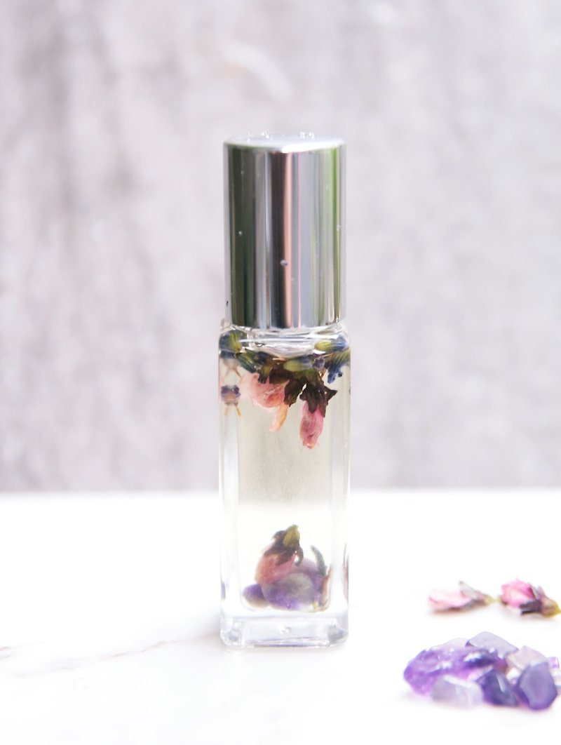【Guardian Angel】purify recover essential massage oil / perfume 10g - น้ำหอม - พืช/ดอกไม้ สีม่วง