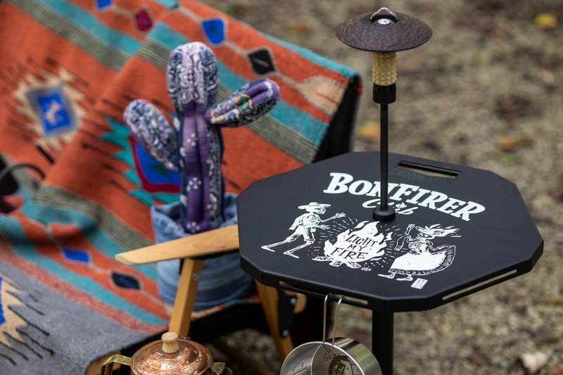 [Hot in stock] SAIBABA X Daisuke Kato X STAY WORKS co-branded luminous side table - Camping Gear & Picnic Sets - Other Materials Multicolor