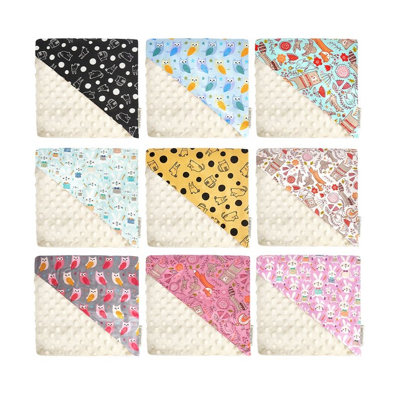 Anna&Eve American Infant Soothing Sleeping Blanket Soothing Cloth/Blanket/Baby Blanket/Bean Blanket 78x98cm - ผ้าปูที่นอน - ผ้าฝ้าย/ผ้าลินิน หลากหลายสี