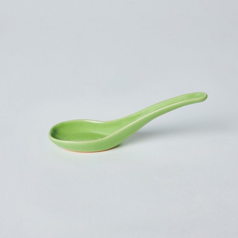 KOGA │ Ceramic Spoon (Danqing Green) - Cutlery & Flatware - Pottery Green