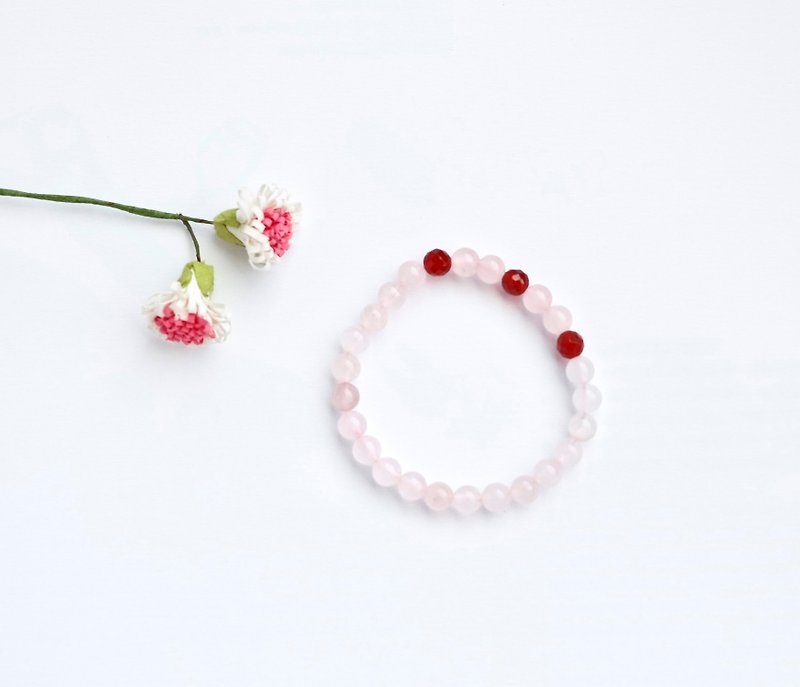 Aphrodite's Rose #6 - Bracelets - Gemstone Pink