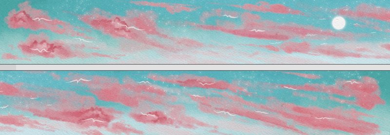 深空回響 PET 紙膠帶 5米卷 - 紙膠帶/和紙/PET - 其他材質 多色