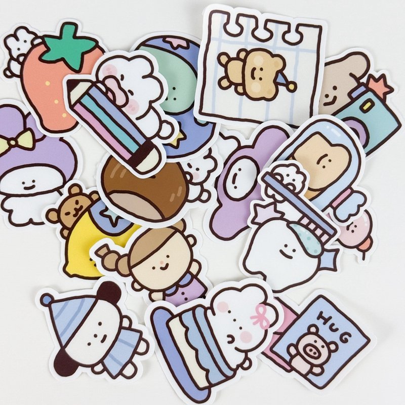 maykids sticker pack - 貼紙 - 其他材質 多色