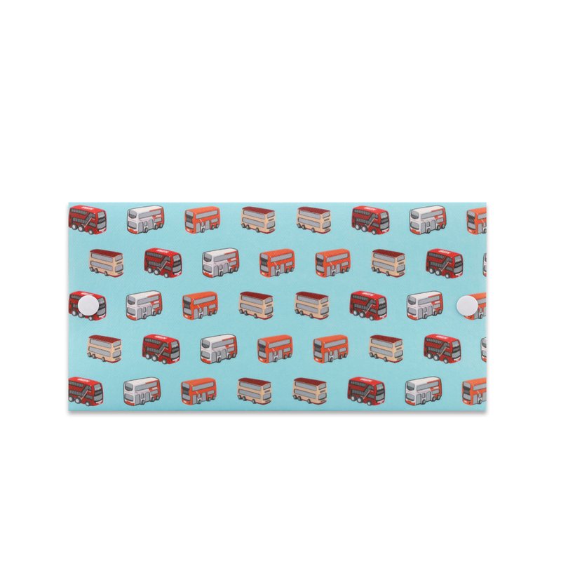 PAPERY X 九龍巴士 MASKfolio L 口罩套 KMB- Bus Pattern - 口罩/口罩收納套 - 紙 