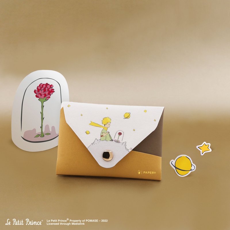 ionWallet Le Petit Prince - Asteroid B612 Vegan leather xmas gift - Coin Purses - Other Materials 