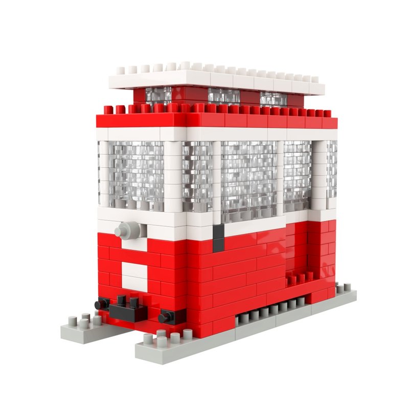 Archbrick 釜山天空膠囊列車 Pixel 積木 Nanoblock - 公仔/玩偶 - 塑膠 多色