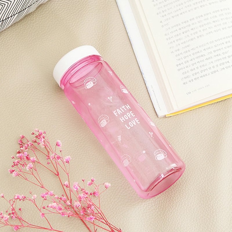 Hello Jenny 500ml Color Ecozen Eco-friendly Water Bottle 01. Pink - Pitchers - Other Materials Pink