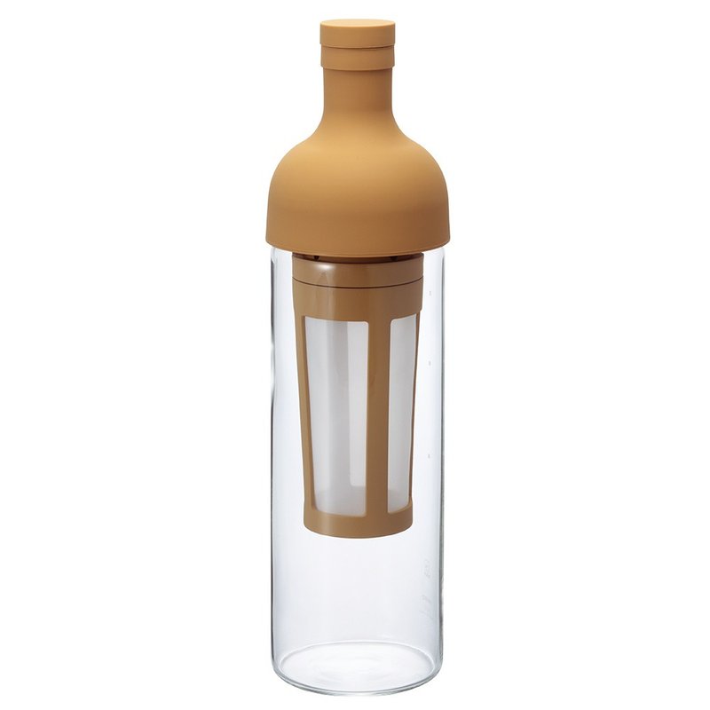 HARIO 酒瓶冷泡咖啡壺焦糖色 650ml / FIC-70-MC - 咖啡壺/手沖壺 - 玻璃 卡其色