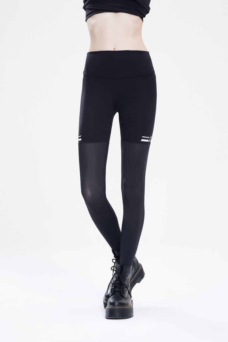 TITIKA Track Leggings (Ankle-Length) - 女運動褲/機能褲 - 尼龍 黑色