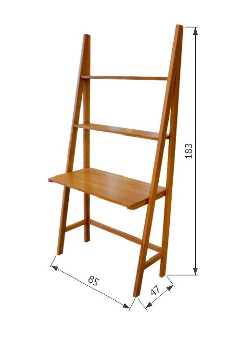 Juno設計款柚木書架型書桌 Juno Desk Ladder - 其他家具 - 木頭 