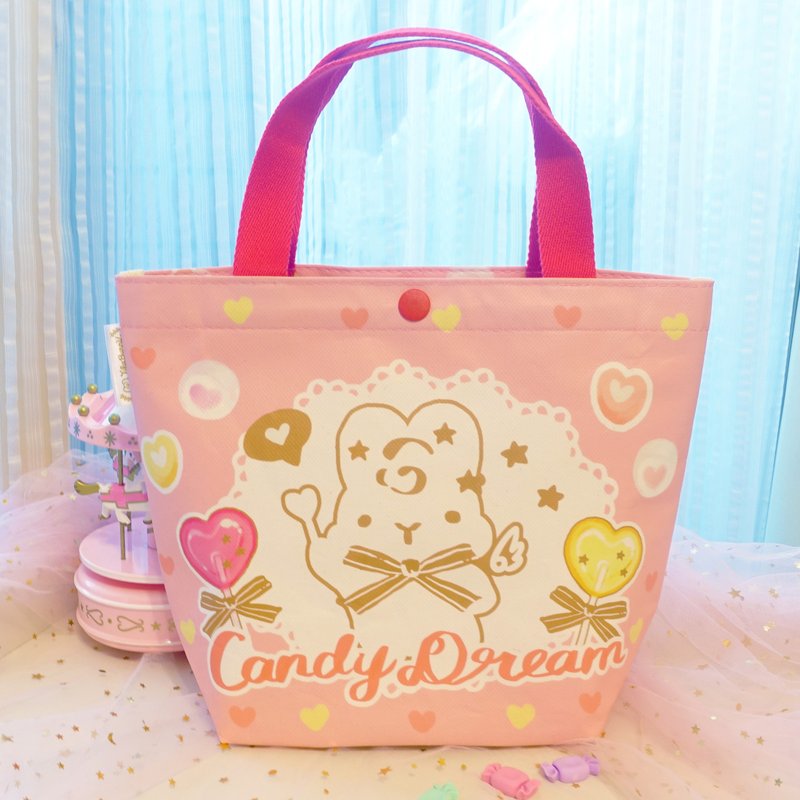 Sunny Bag x 緹拉兔 糖果系列 托特包-棉花糖 - 零錢包/小錢包 - 其他材質 粉紅色