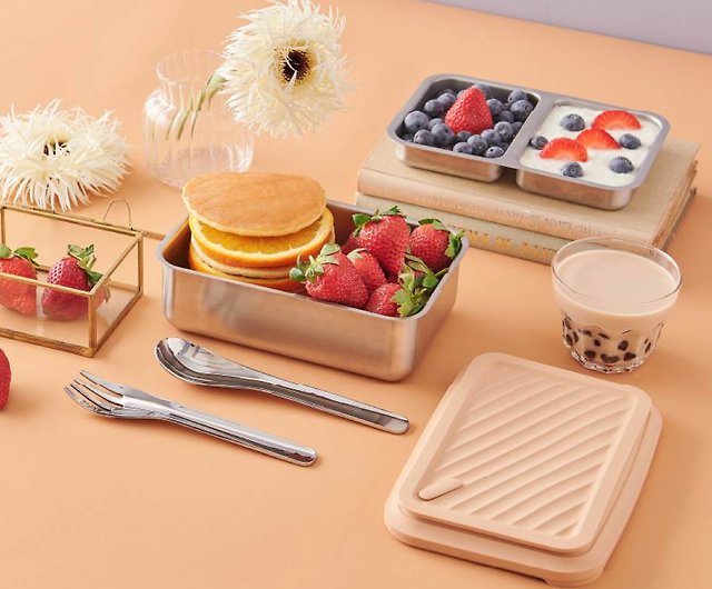 Silicone Bento Box Silicone Lunchbox Divided Lunch Box for -  Finland