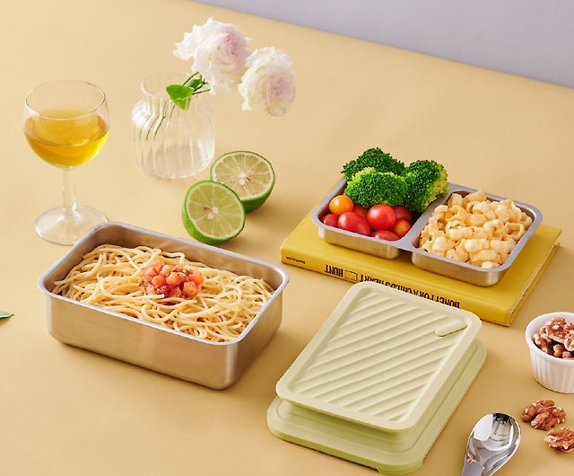 Eco-Friendly Stackable Stainless Steel Lunchbox Set – The Dynamic Kitchen