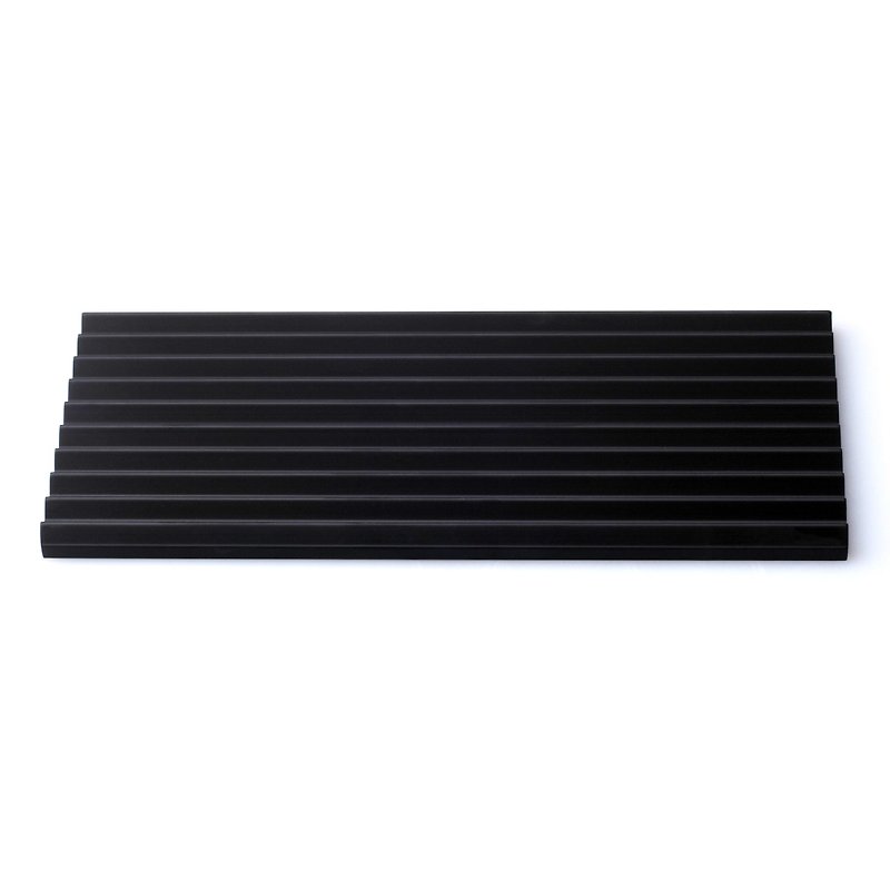W tray A - black - กล่องใส่ปากกา - อลูมิเนียมอัลลอยด์ สีดำ