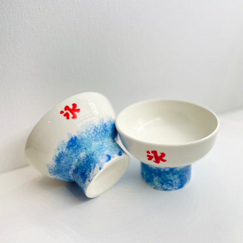 ひんやりかき氷ボウル (1) - 茶碗・ボウル - 磁器 ホワイト
