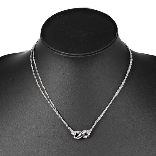 Tiffany インフィニティネックレス　ダブルチェーン　AG925 楽天市場】【ギフト品質】ティファニー Tiffany&Co ネックレス