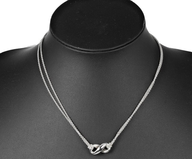 【美品】TIFFANY&Co.インフィニティネックレスダブルチェーンSV925 楽天市場】【中古】 TIFFANY&Co. (ティファニー) インフィニティ