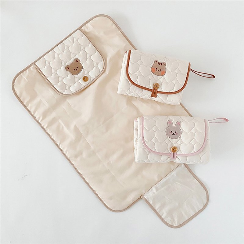 Baby portable diaper pad multifunctional foldable waterproof pad diaper pad - Other - Waterproof Material 