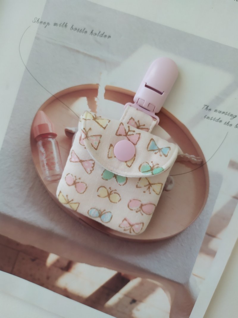 [Shipping within 5 days] Bow tie square peace charm bag incense bag full moon gift peace charm - ของขวัญวันครบรอบ - ผ้าฝ้าย/ผ้าลินิน หลากหลายสี