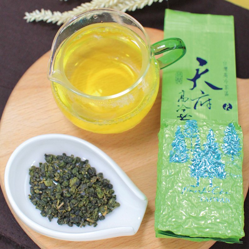 梨山 | 天府高冷茶 | 天府農場茶區 | 果香馥郁 | 四兩 (150g) - 茶葉/茶包/水果茶 - 其他材質 黃色