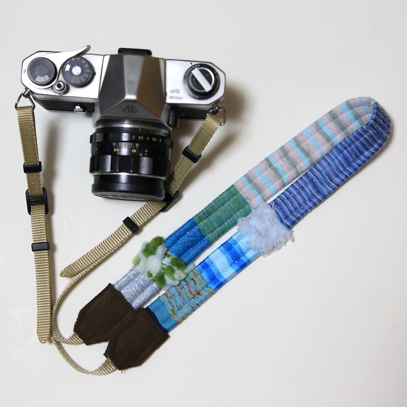 在庫有り/ヤーンのカメラストラップ#36/8/9再販 - カメラストラップ・三脚 - その他の素材 多色