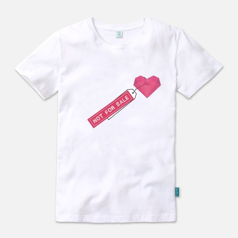 非売品 - ニュートラル半袖Tシャツ - トップス ユニセックス - コットン・麻 ホワイト
