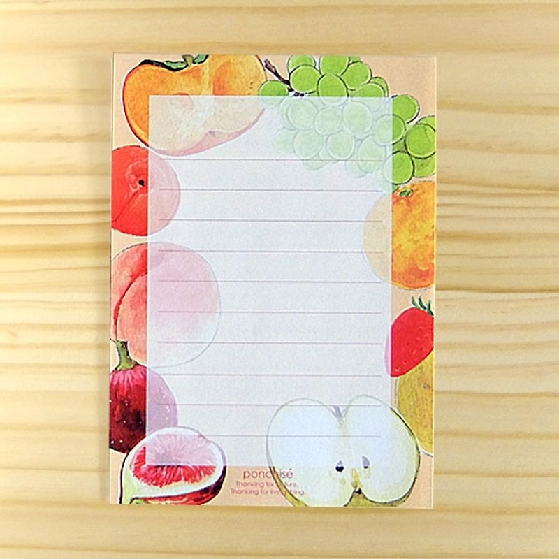 Stationery fruit - Envelopes & Letter Paper - Paper Pink