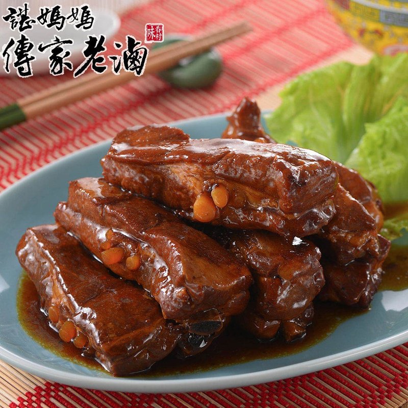 【諶媽媽眷村菜】無錫排骨(任選1/2/4包) - 料理包/調理包 - 其他材質 