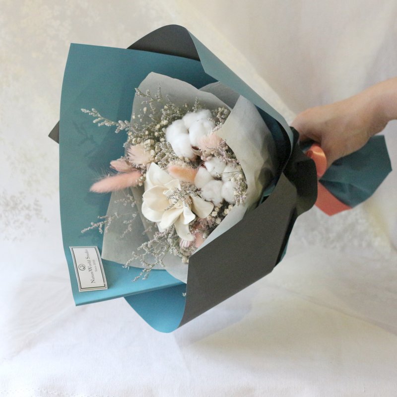 リメンバー・マイ・グッド/フレグランス・ドライブーケ [オリジナル・ネイチャーワールド] - ドライフラワー・ブーケ - 寄せ植え・花 ピンク