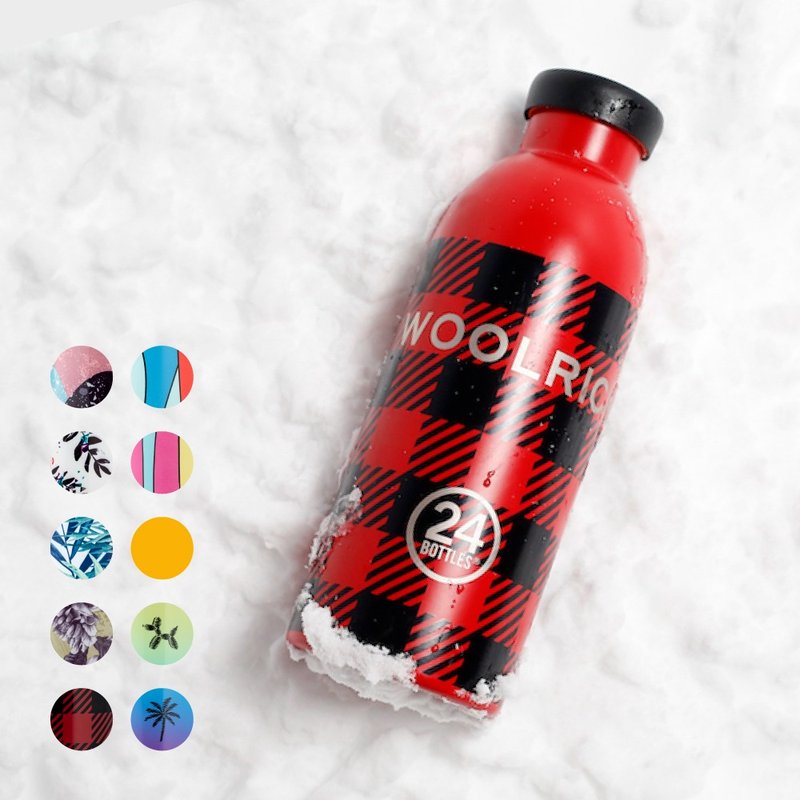 24Bottles 不鏽鋼雙層保溫/保冷瓶 500ml (花色款) / 多色可供選 - 保溫瓶/保溫杯 - 不鏽鋼 多色