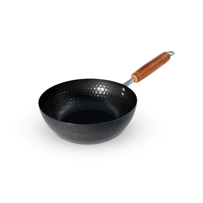 Japan Summit-Japan Yansanjo iron flow iron frying pan series mallet eye Beijing pot 20cm - เครื่องครัว - โลหะ 