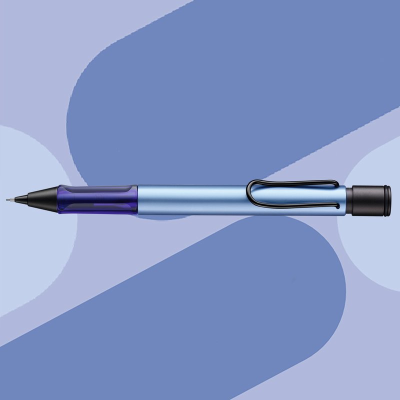 【雷雕刻字】LAMY 自動鉛筆 限量單盒 / AL star 2024新色-冰霜藍 - 鉛筆/自動鉛筆 - 鋁合金 藍色