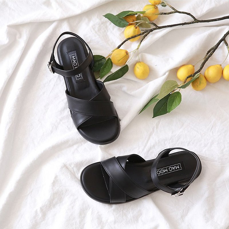 PRE-ORDER – MACMOC Gaia (BLACK) Sandals - Sandals - Other Materials 