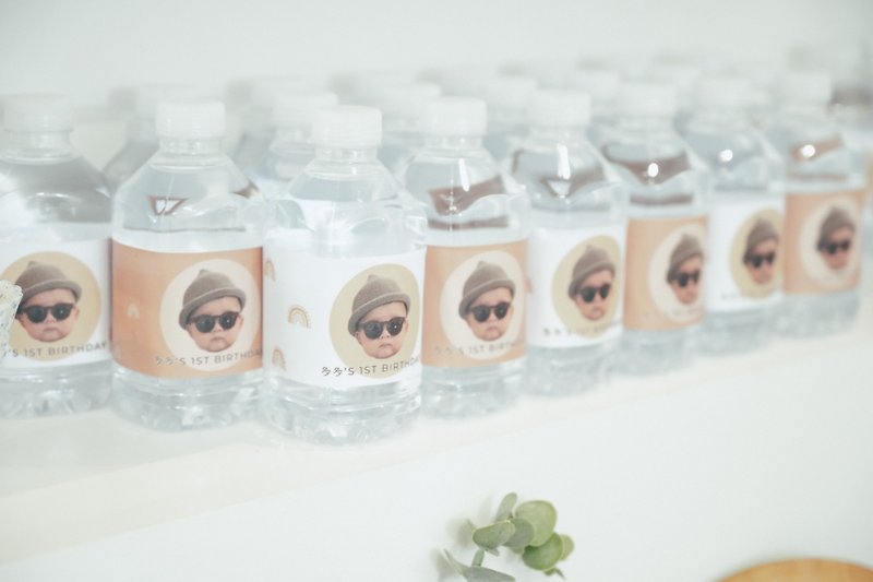[Customized] Large bottled water (12 bottles/set) | Party | Birthday | Anniversary | Decoration - อื่นๆ - วัสดุอื่นๆ หลากหลายสี