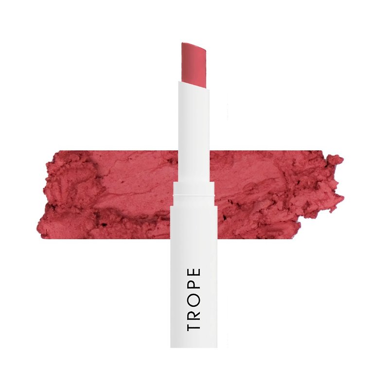 TROPE / PEONY Velvet Matte Lipstick - Lip & Cheek Makeup - Other Materials Pink